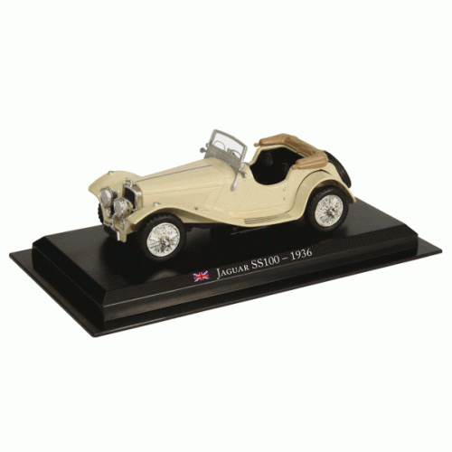 Jaguar SS-100 - 1936 die-cast model 1:43